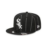 Chicago White Sox MLB Pinstripe Visor Clip  9FIFTY Snapback