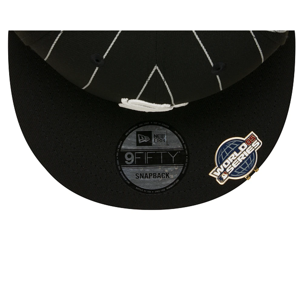 Chicago White Sox MLB Pinstripe Visor Clip  9FIFTY Snapback