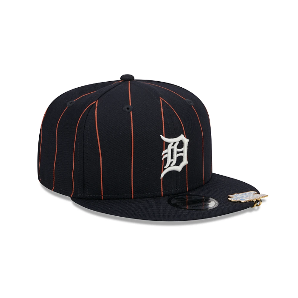 Detroit Tigers MLB Pinstripe Visor Clip  9FIFTY Snapback