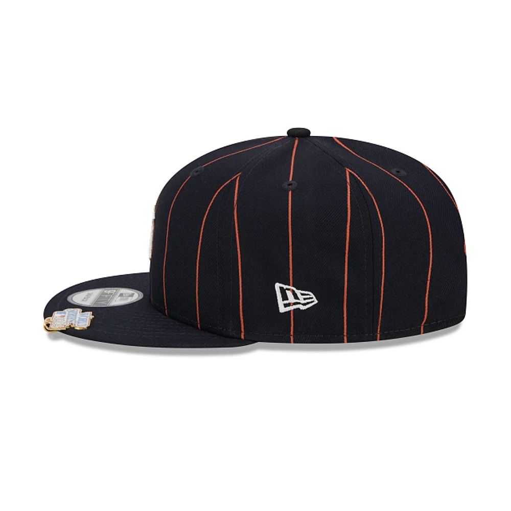 Detroit Tigers MLB Pinstripe Visor Clip  9FIFTY Snapback