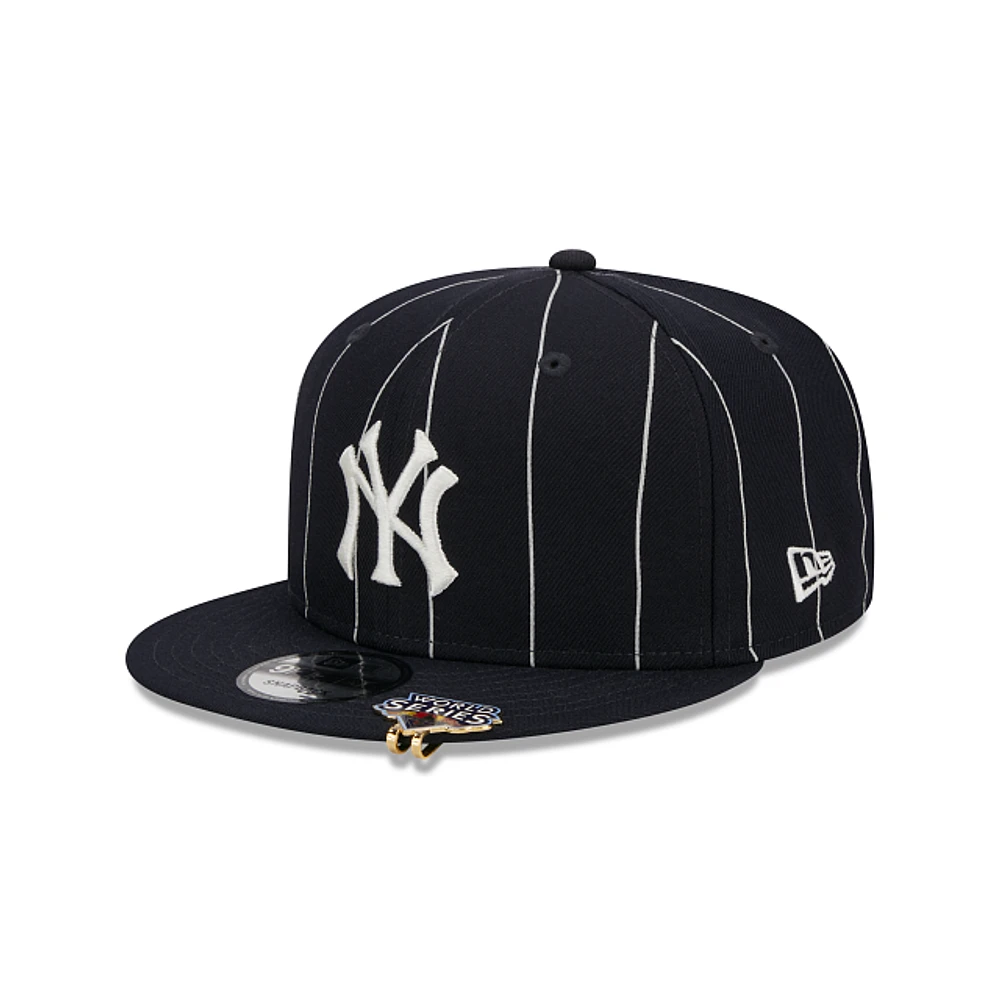 New York Yankees MLB Pinstripe Visor Clip  9FIFTY Snapback