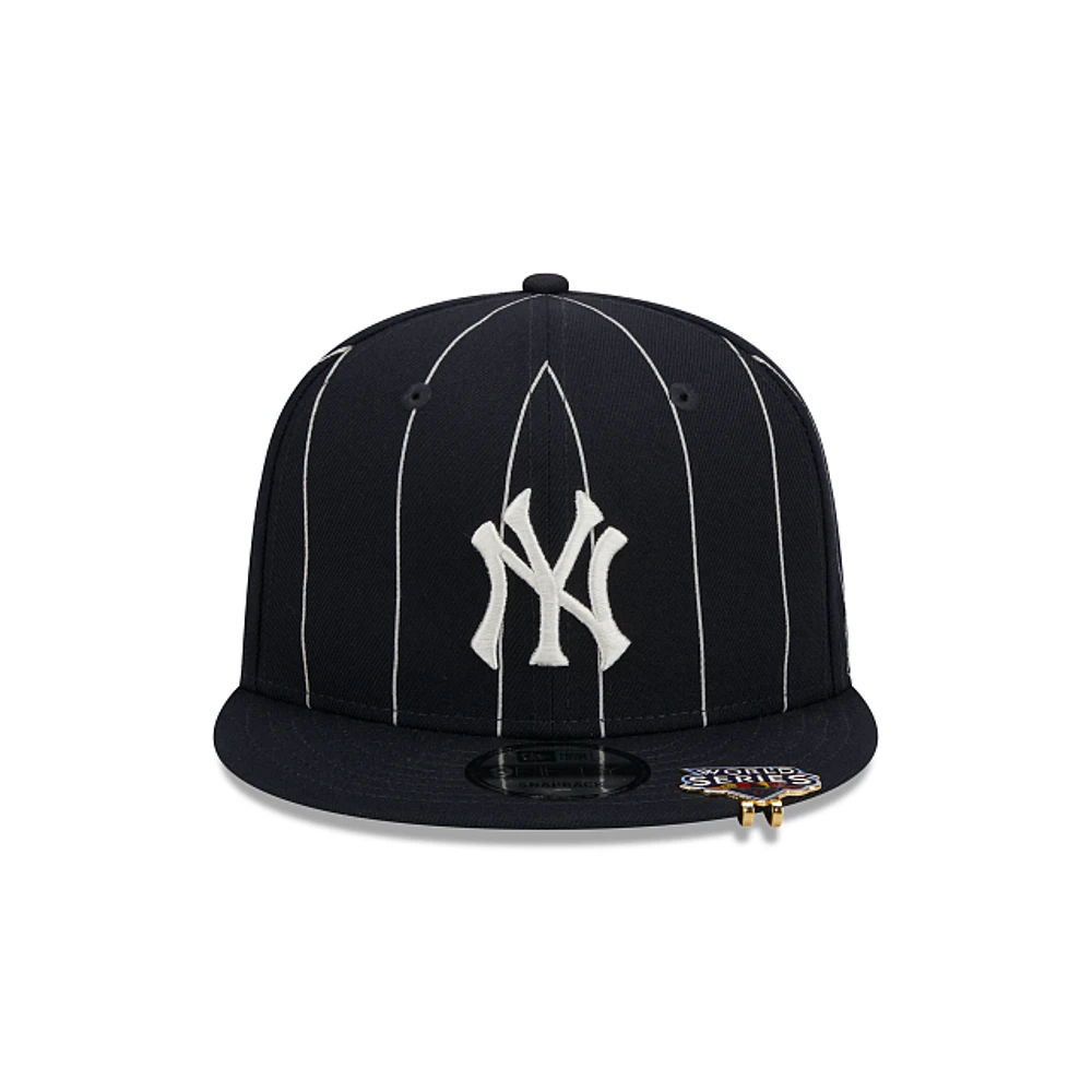 New York Yankees MLB Pinstripe Visor Clip  9FIFTY Snapback