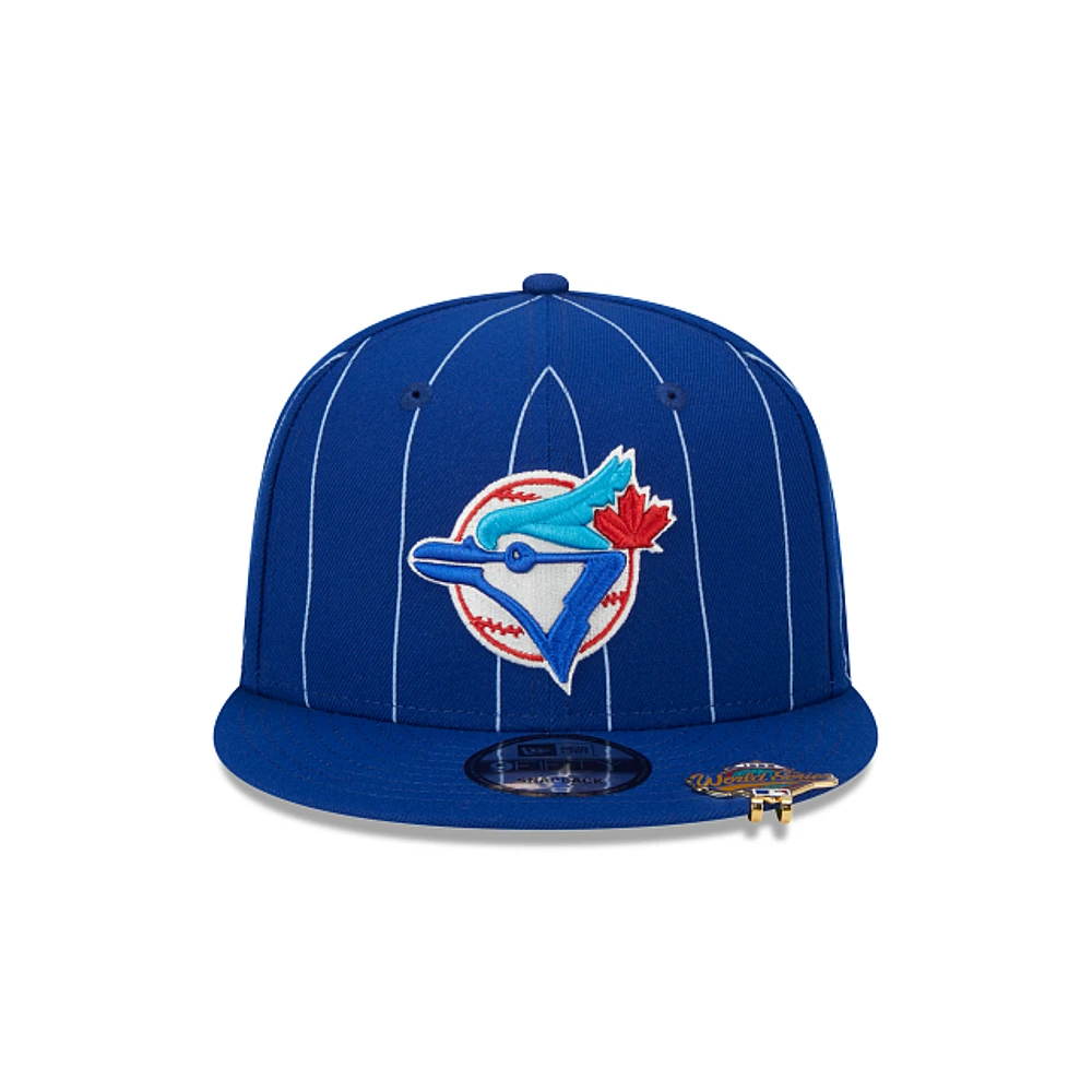 Toronto Blue Jays MLB Pinstripe Visor Clip  9FIFTY Snapback