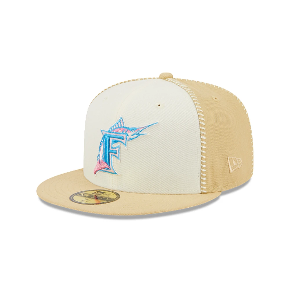 Miami Marlins MLB Seam Stitch 59FIFTY Cerrada