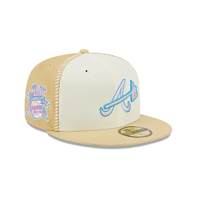 Atlanta Braves MLB Seam Stitch 59FIFTY Cerrada