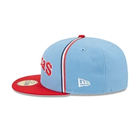 Texas Rangers MLB Powder Blues 59FIFTY Cerrada