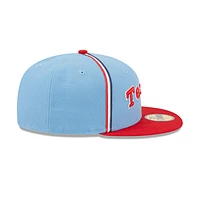 Texas Rangers MLB Powder Blues 59FIFTY Cerrada