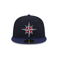 Seattle Mariners MLB Americana 59FIFTY Cerrada