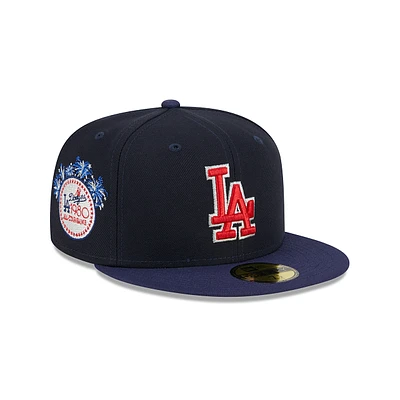 Los Angeles Dodgers MLB Americana 59FIFTY Cerrada