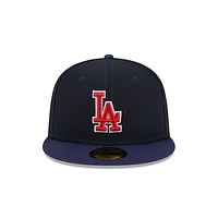 Los Angeles Dodgers MLB Americana 59FIFTY Cerrada