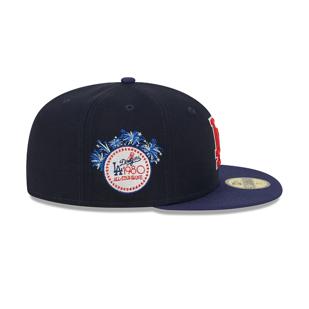 Los Angeles Dodgers MLB Americana 59FIFTY Cerrada