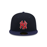 New York Yankees MLB Americana 59FIFTY Cerrada