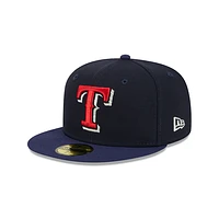 Texas Rangers MLB Americana 59FIFTY Cerrada