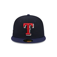 Texas Rangers MLB Americana 59FIFTY Cerrada