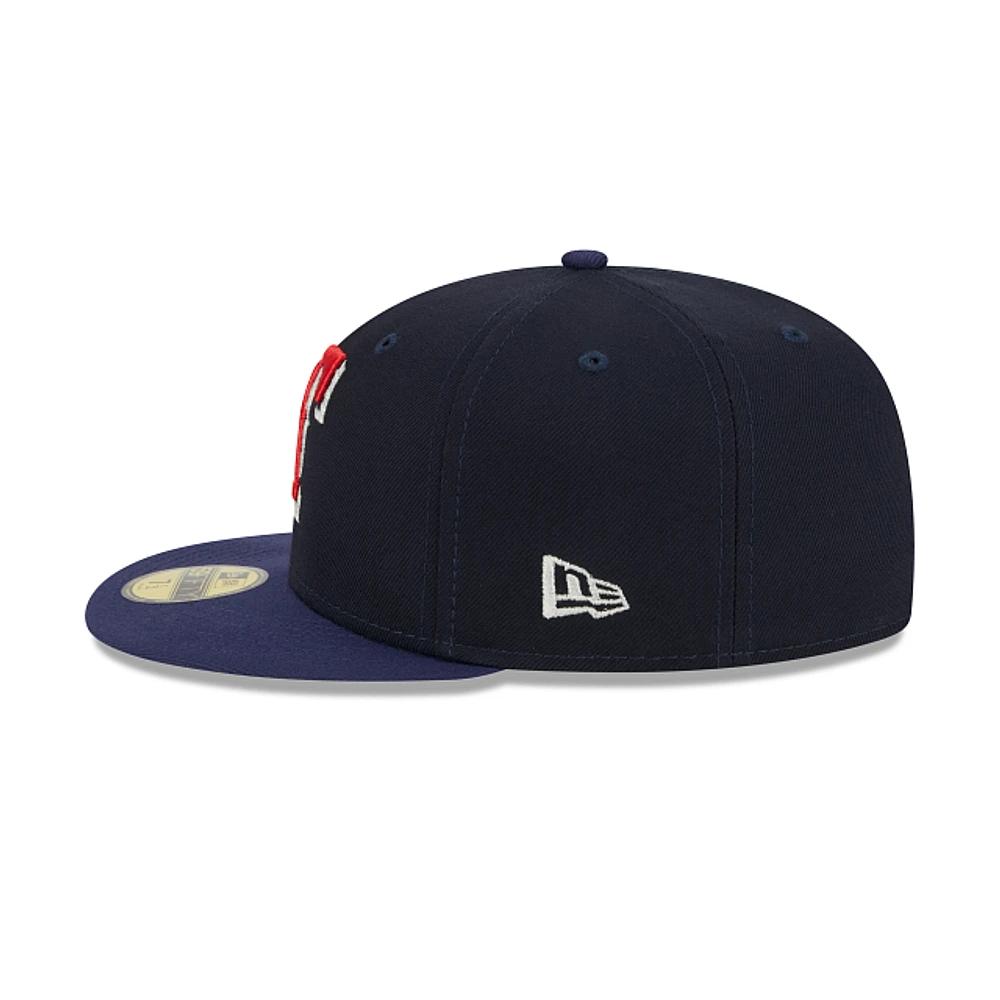 Texas Rangers MLB Americana 59FIFTY Cerrada