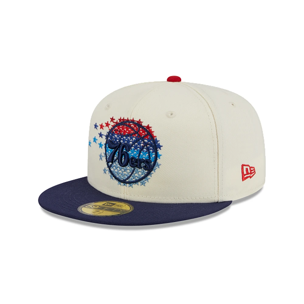 Philadelphia 76Ers NBA Star Trail 59FIFTY Cerrada