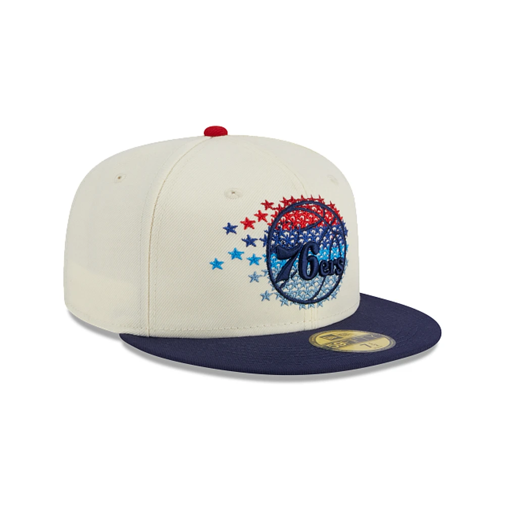 Philadelphia 76Ers NBA Star Trail 59FIFTY Cerrada