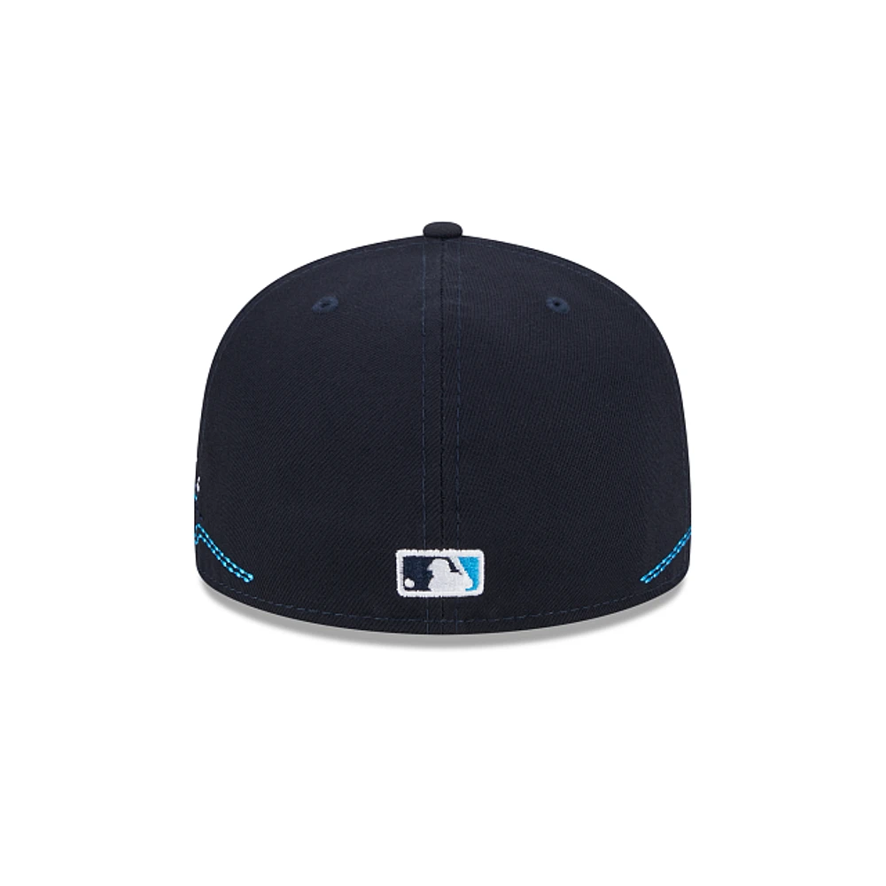 Atlanta Braves MLB Tonal Wave 59FIFTY Cerrada