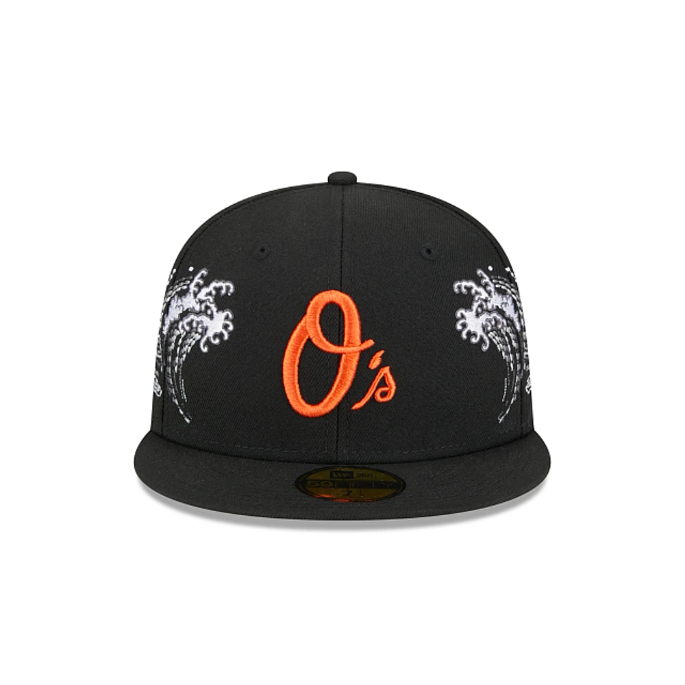 Baltimore Orioles MLB Tonal Wave 59FIFTY Cerrada