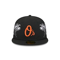 Baltimore Orioles MLB Tonal Wave 59FIFTY Cerrada