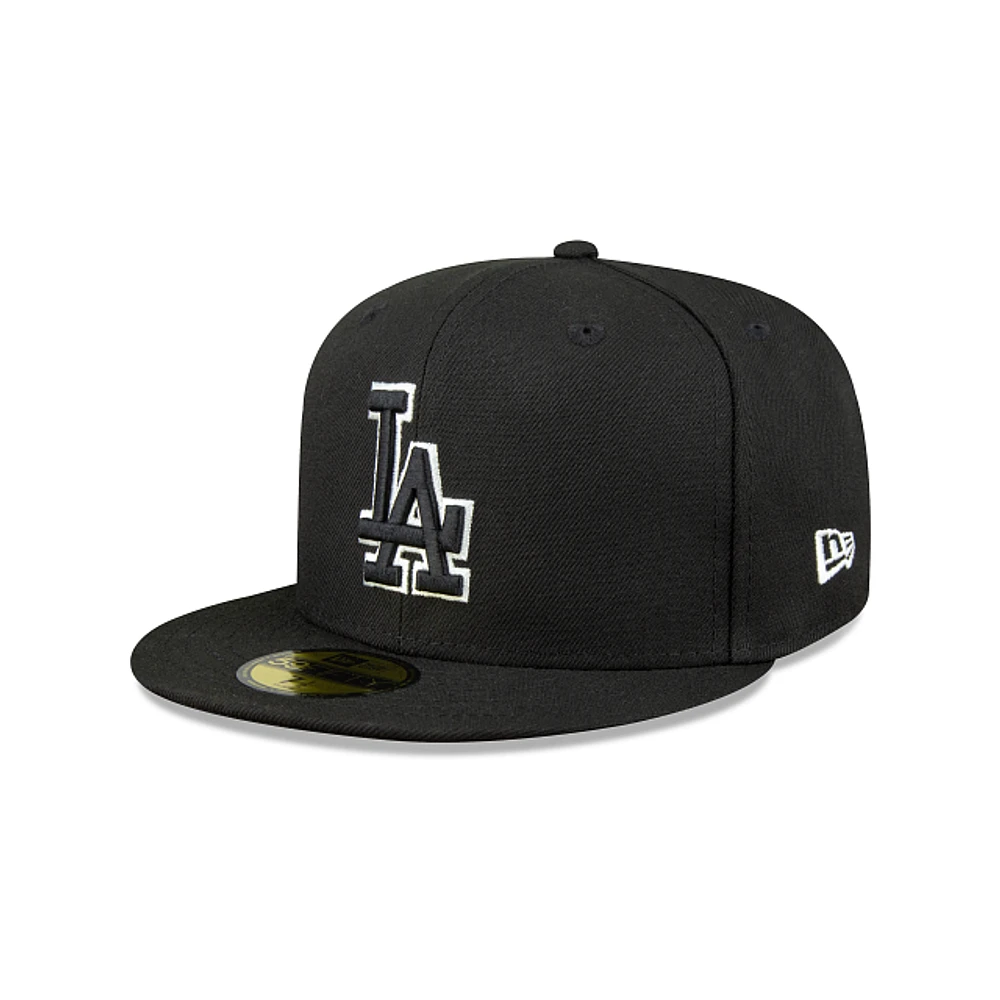 Los Angeles Dodgers Top Sellers 59FIFTY Cerrada Negra