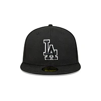 Los Angeles Dodgers Top Sellers 59FIFTY Cerrada Negra