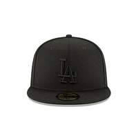 Los Angeles Dodgers Black On 59FIFTY Cerrada