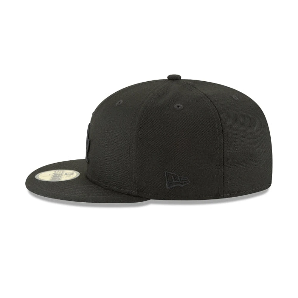 Los Angeles Dodgers Black On 59FIFTY Cerrada