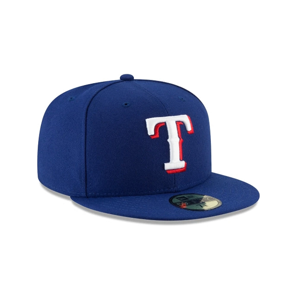 Texas Rangers Authentic Collection 59FIFTY Cerrada