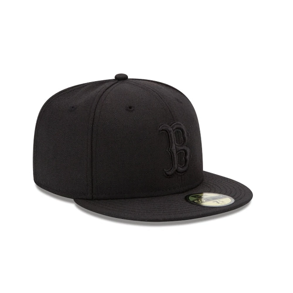 Boston Red Sox Black On 59FIFTY Cerrada