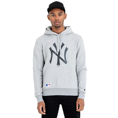 Sudadera New York Yankees MLB Team Logo Gris