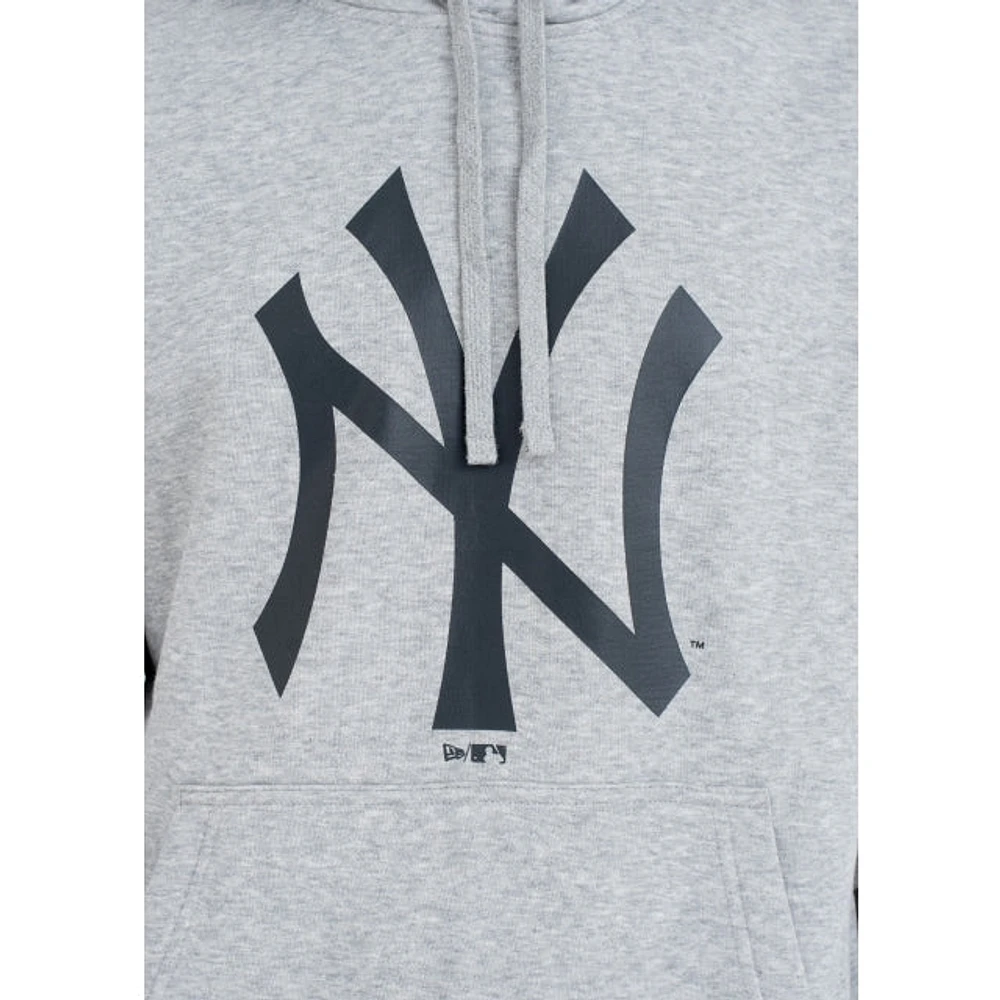 Sudadera New York Yankees MLB Team Logo Gris