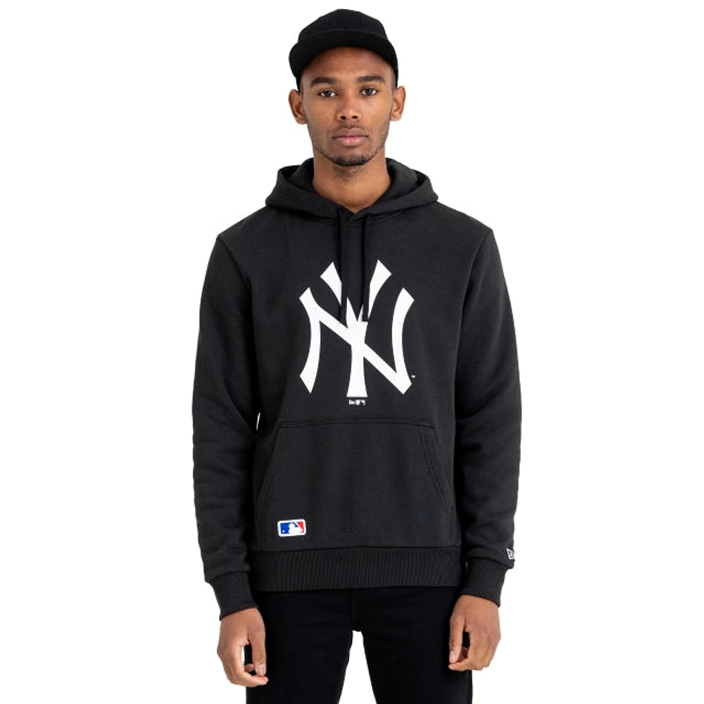 Sudadera New York Yankees MLB Team Logo Negra