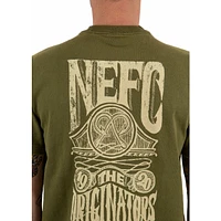 Playera Manga Corta New Era N.E.F.C 1920 Washed Verde