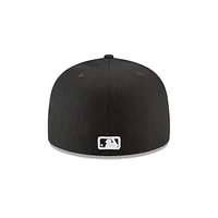 Boston Red Sox Black & White 59FIFTY Cerrada