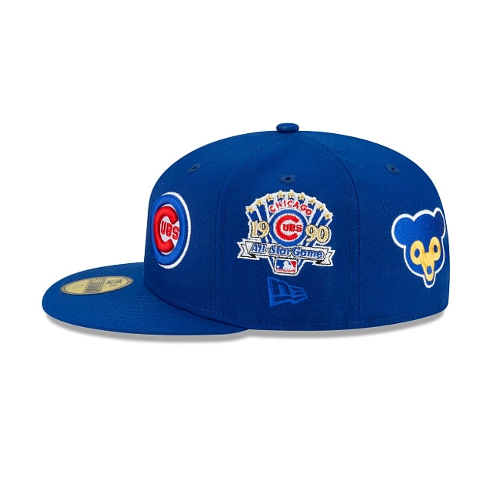 Chicago Cubs MLB Patch Pride 59FIFTY Cerrada