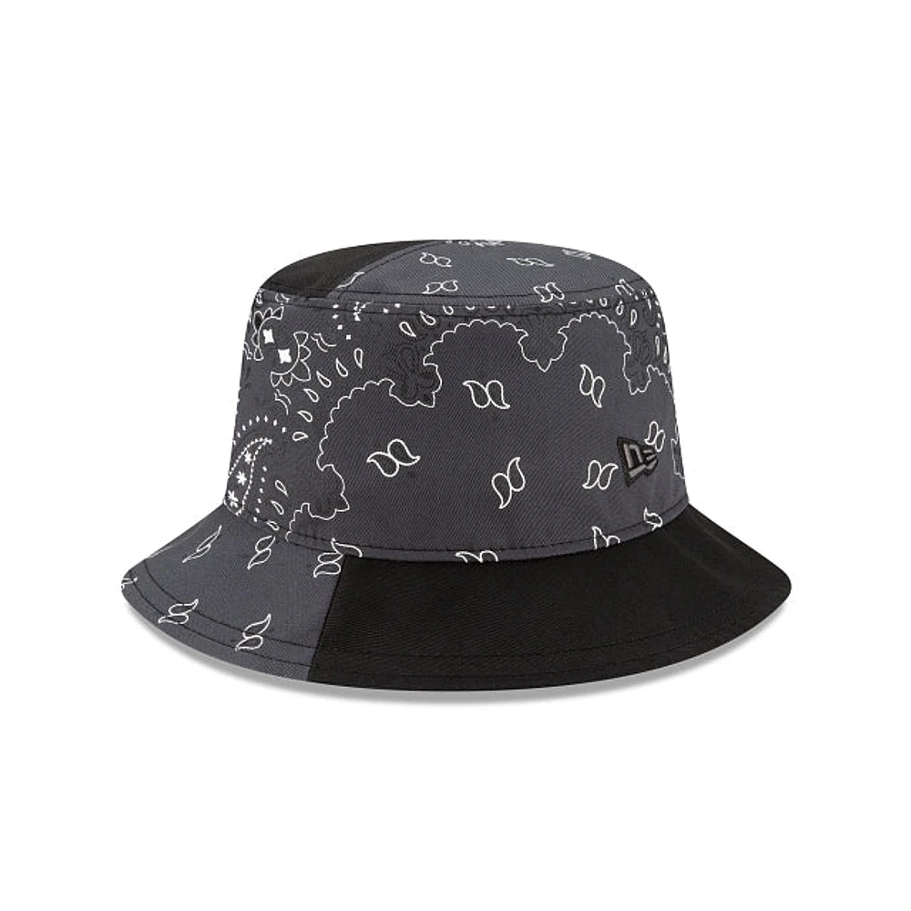 Bucket New Era Patchwork Negra