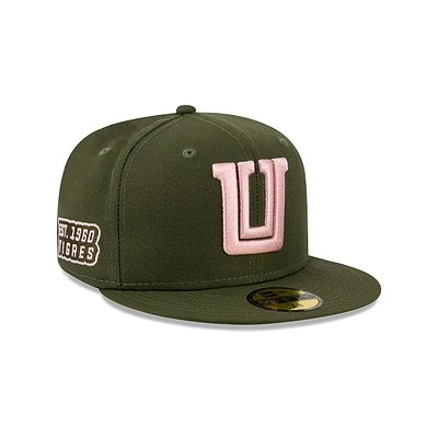 Tigres de la UANL Futbol Mexicano Seasonal Color 59FIFTY Cerrada