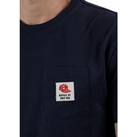 Playera Manga Corta New Era Pocket Navy