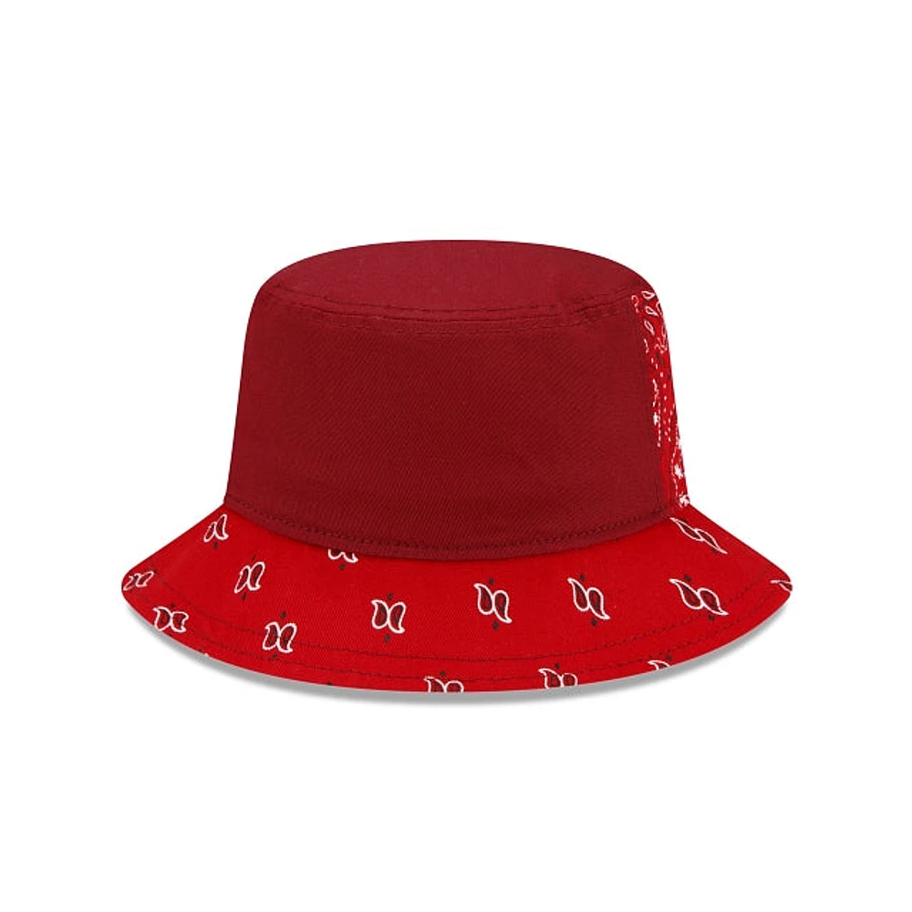 Bucket New Era Patchwork Roja