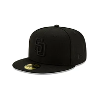 San Diego Padres Black On 59FIFTY Cerrada