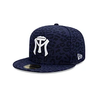 Sultanes de Monterrey LMB Animal Print 59FIFTY Cerrada