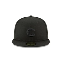 Chicago Cubs Black On 59FIFTY Cerrada