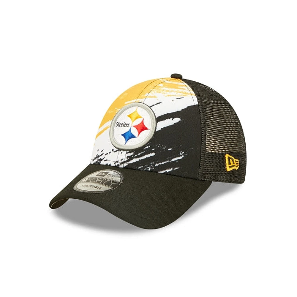 Pittsburgh Steelers Marble 9FORTY Snapback