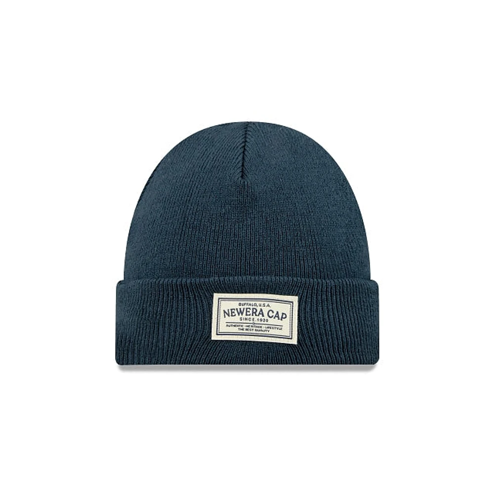 New Era New Era Basic Woven Label Knit Azul