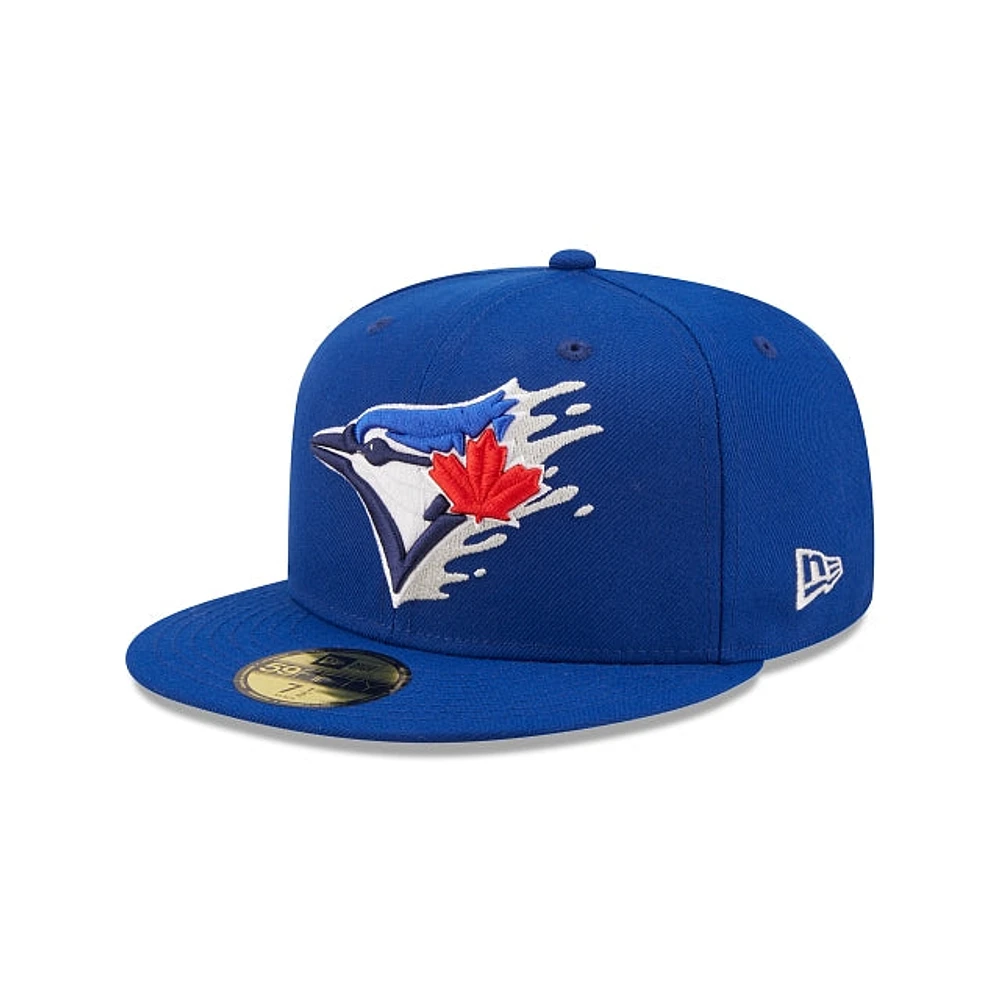 Toronto Blue Jays Splatter 59FIFTY Cerrada