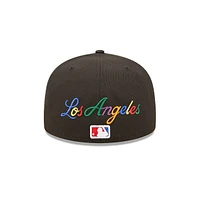 Los Angeles Dodgers MLB Prismatic 59FIFTY Cerrada