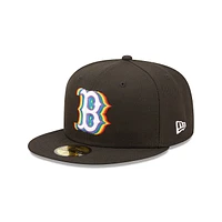 Boston Red Sox MLB Prismatic 59FIFTY Cerrada