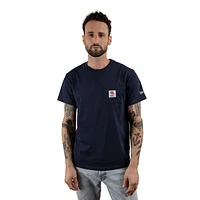 Playera Manga Corta New Era Pocket Navy