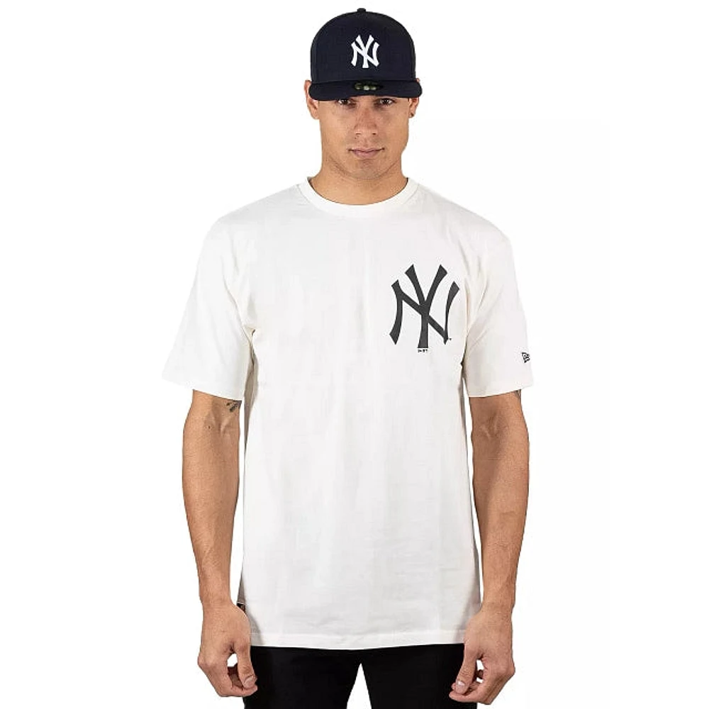 Playera Manga Corta New York Yankees MLB Big Logo Oversized